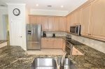 Kitchen Granite Counter Tops & Stainless Steel Appliances